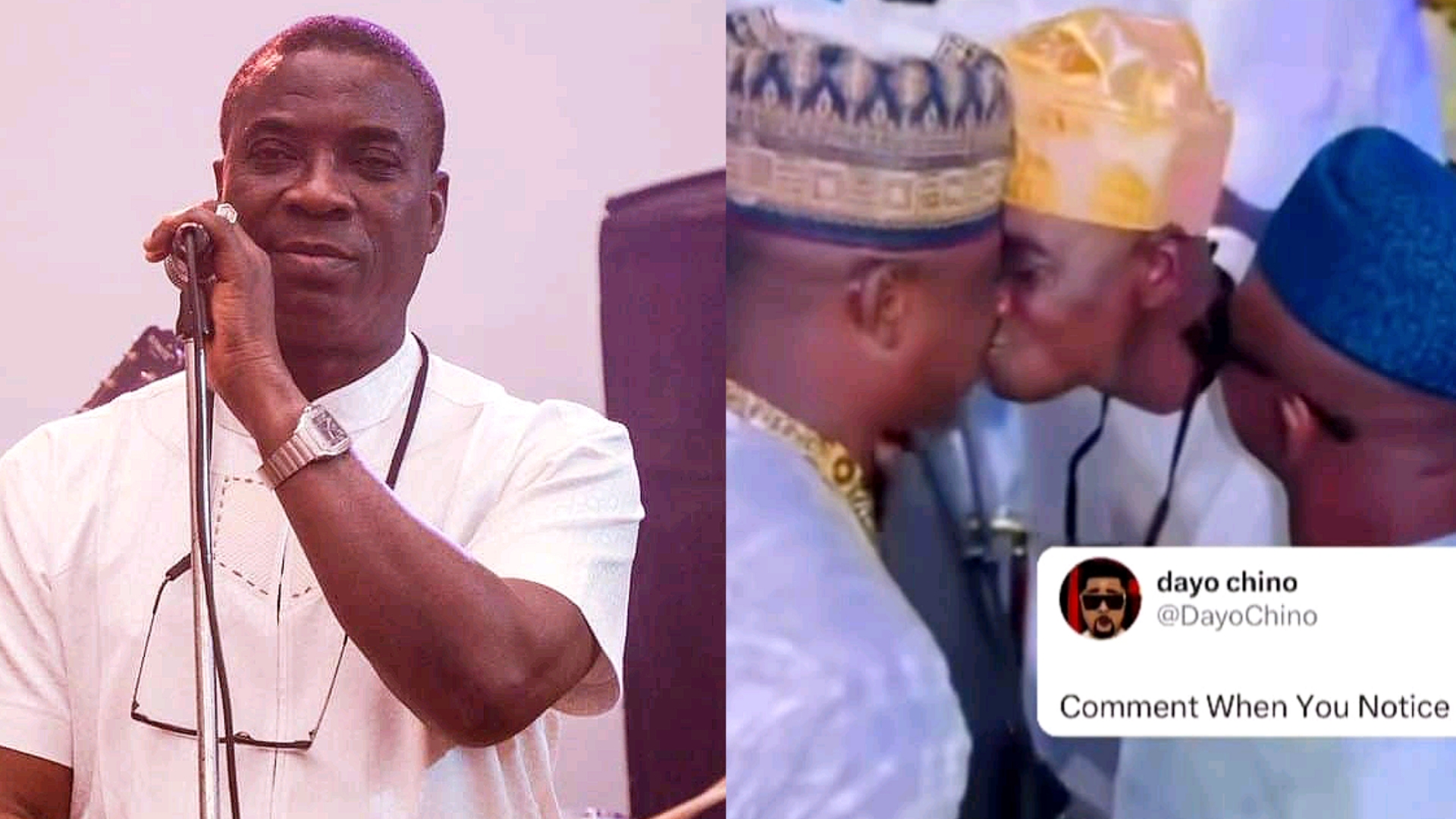 Fuji Star KWAM 1 Kisses Younger Man On Stage (Video)