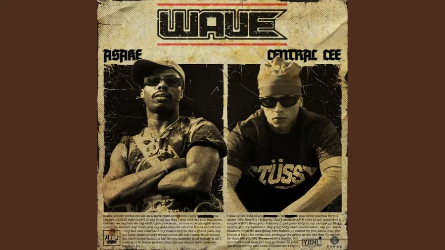 LYRICS: Asake Ft. Central Cee - "Wave"